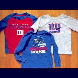 New York giants toddler shirt bundle
